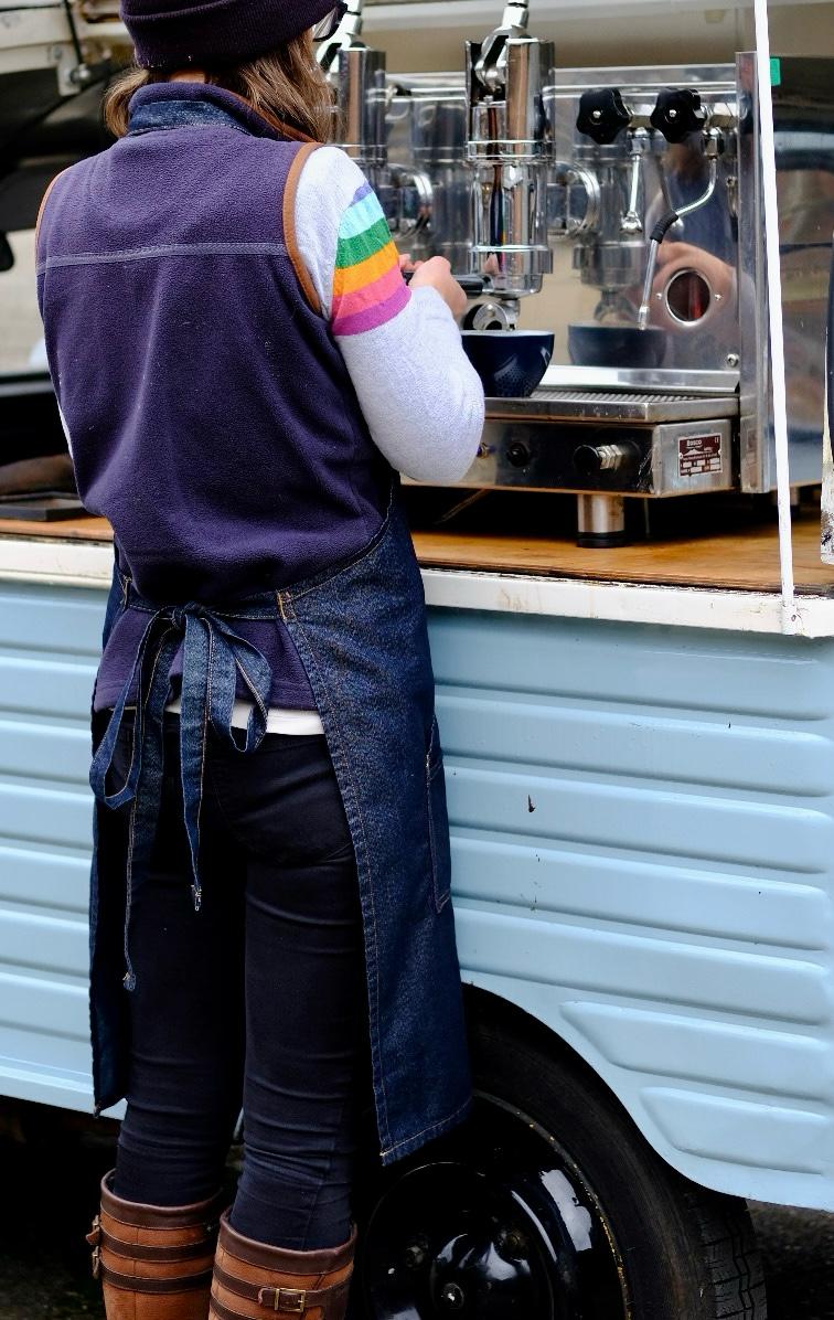 Dark Horse barista apron