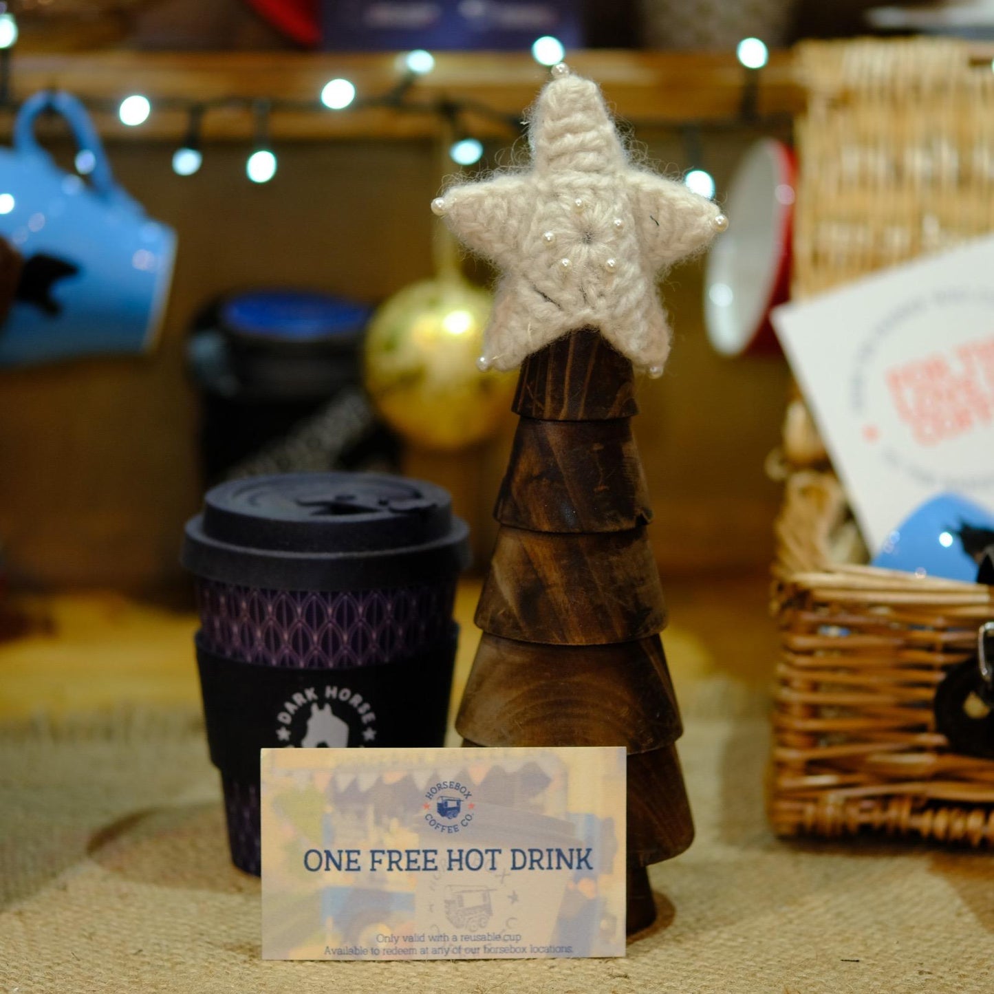 Dark Horse Roastery Ecoffee cup