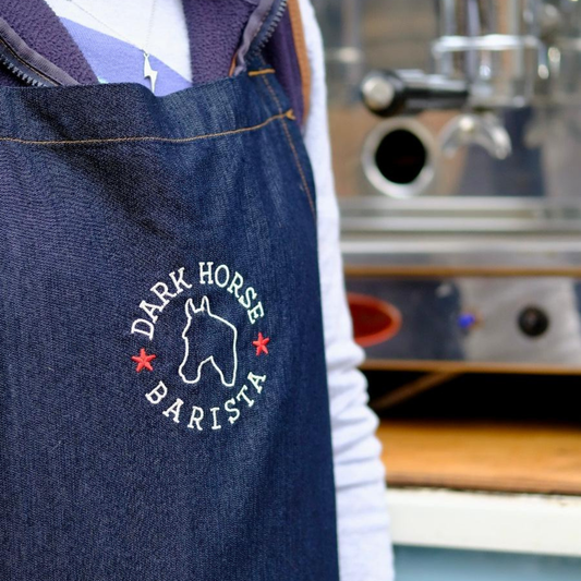 Dark Horse barista apron